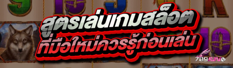 สูตรเล่นเกมสล็อต ที่มือใหม่ควรรู้ก่อนเล่น