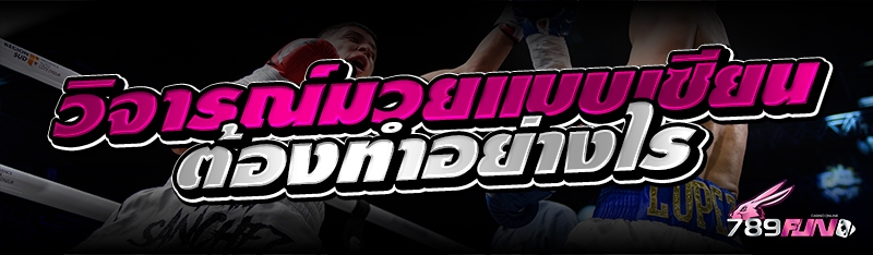 วิจารณ์มวยแบบเซียน ต้องทำอย่างไร 
